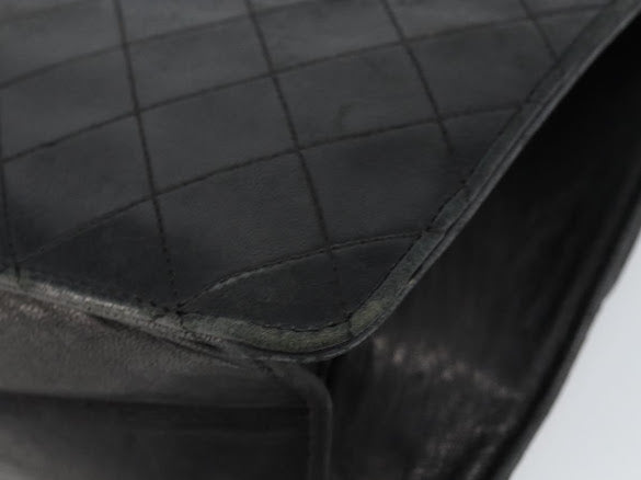 Chanel Black Leather Flap Bag