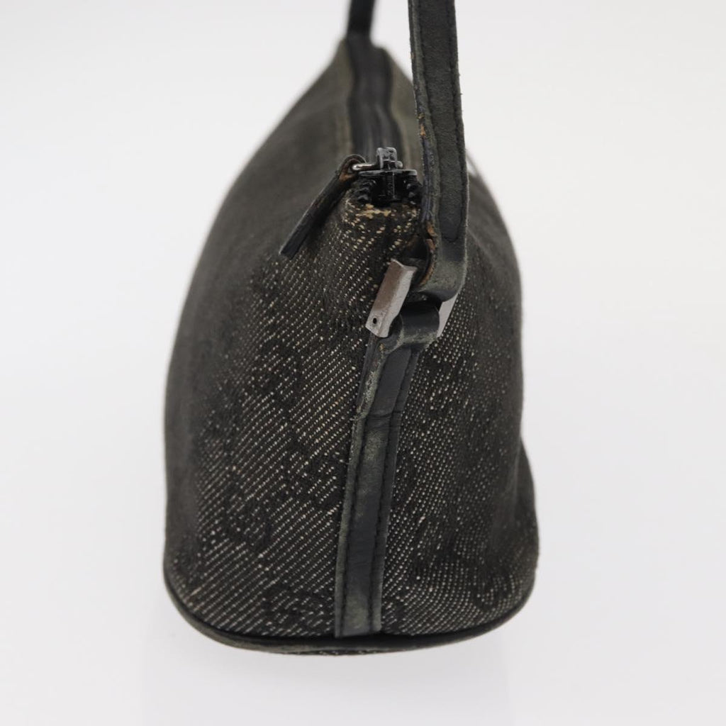 Gucci Grey Monogram Boat Pochette