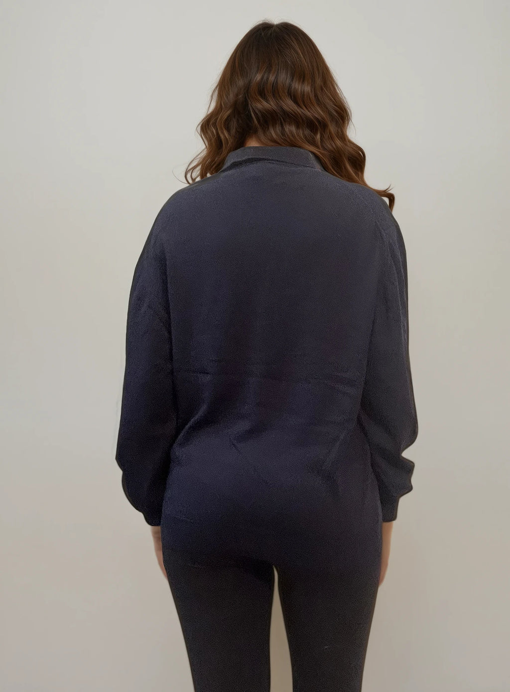 Burberry Navy Polo Sweater