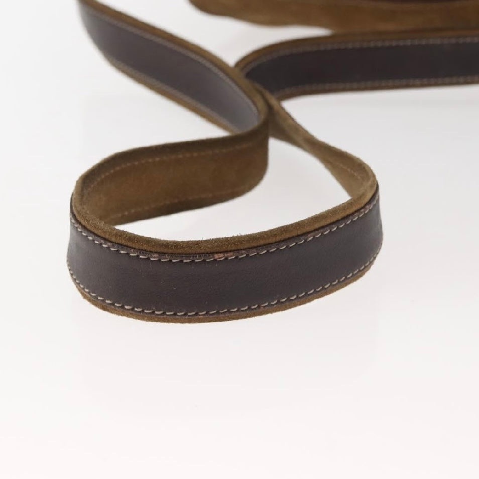 Loewe Tan Suede Crossbody
