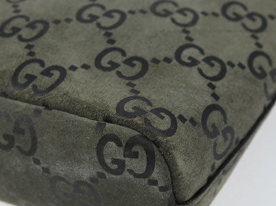 Gucci Tom Ford Suede Handbag