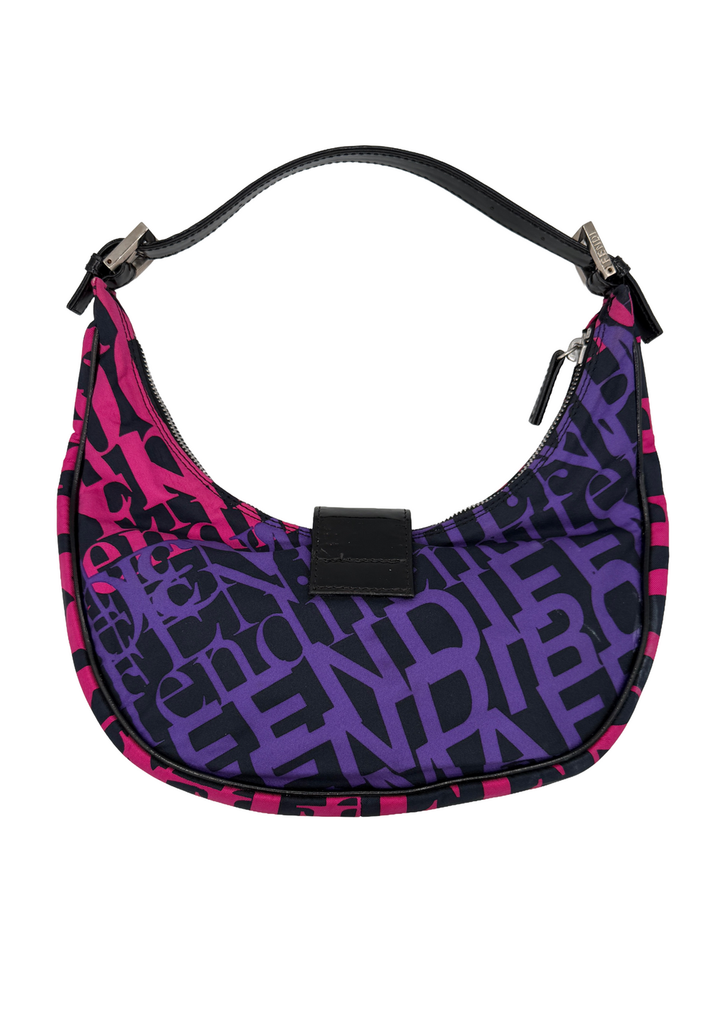 Fendi Colorful Zucca Croissant Baguette