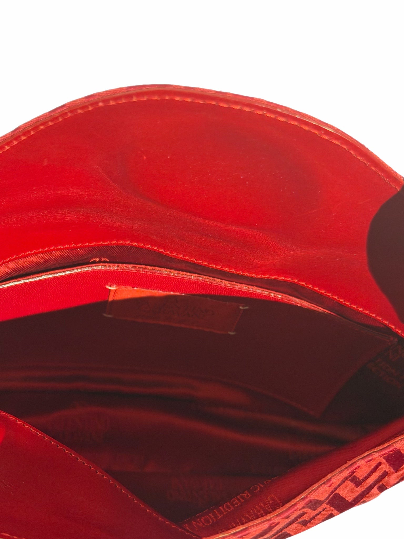 Valentino Red Monogram Shoulder Bag