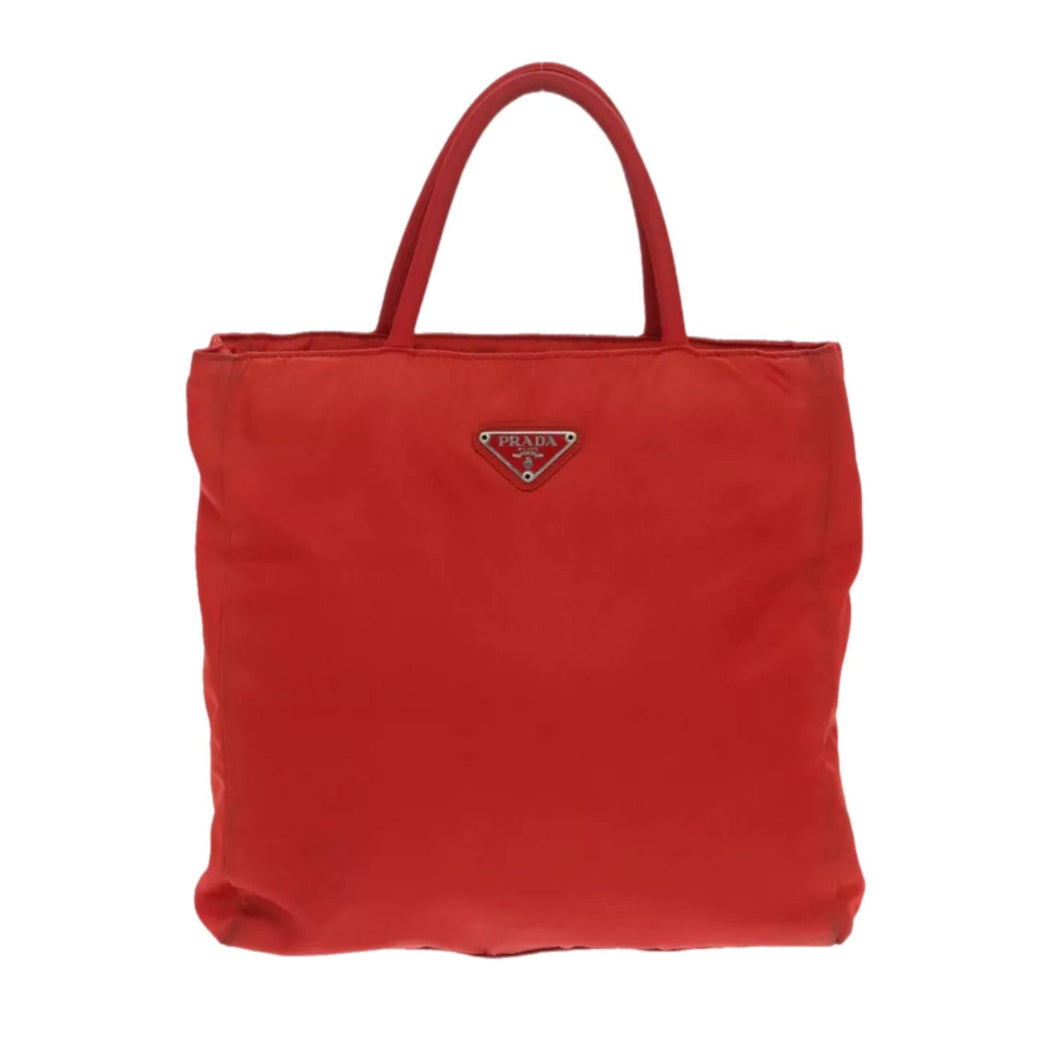 Prada Nylon Red Handbag