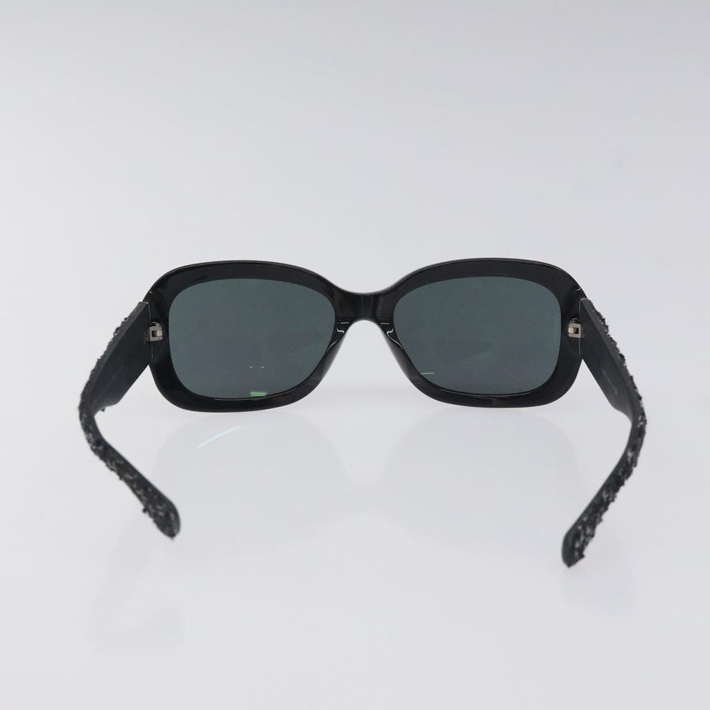 Chanel Black Tweed Sunglasses