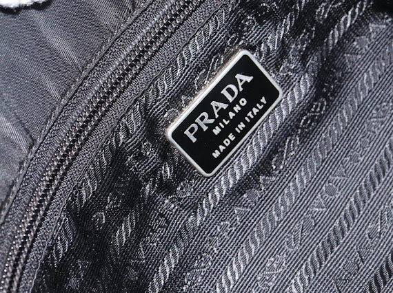 Prada Black Nylon Tote