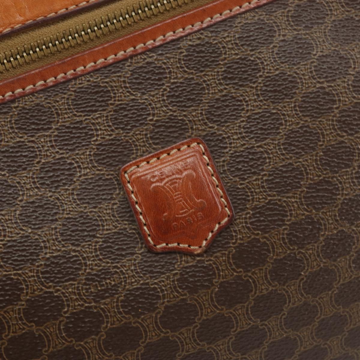 Celine Brown Macadam Clutch