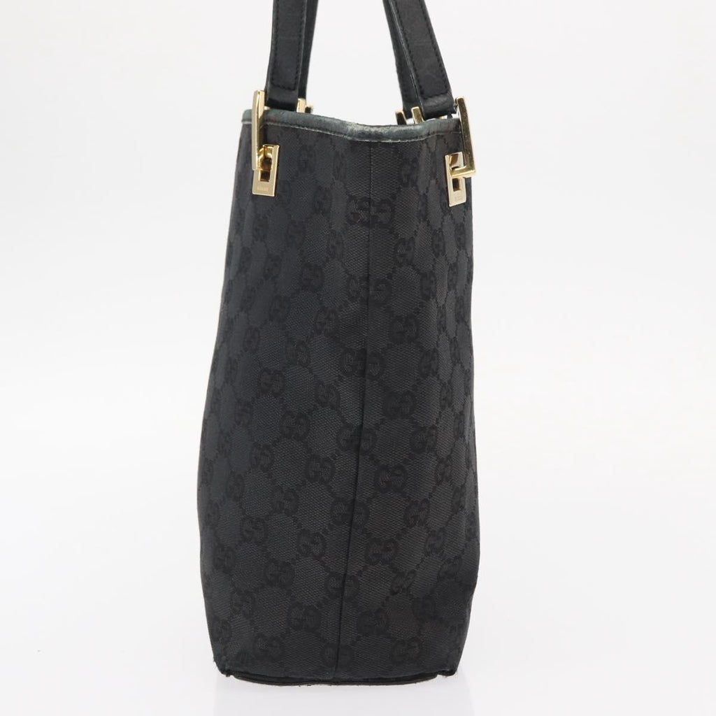 Gucci Black Monogram Tote Bag