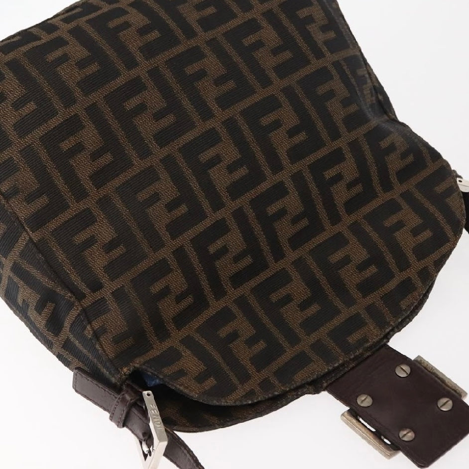 Fendi Zucca Rounded Baguette