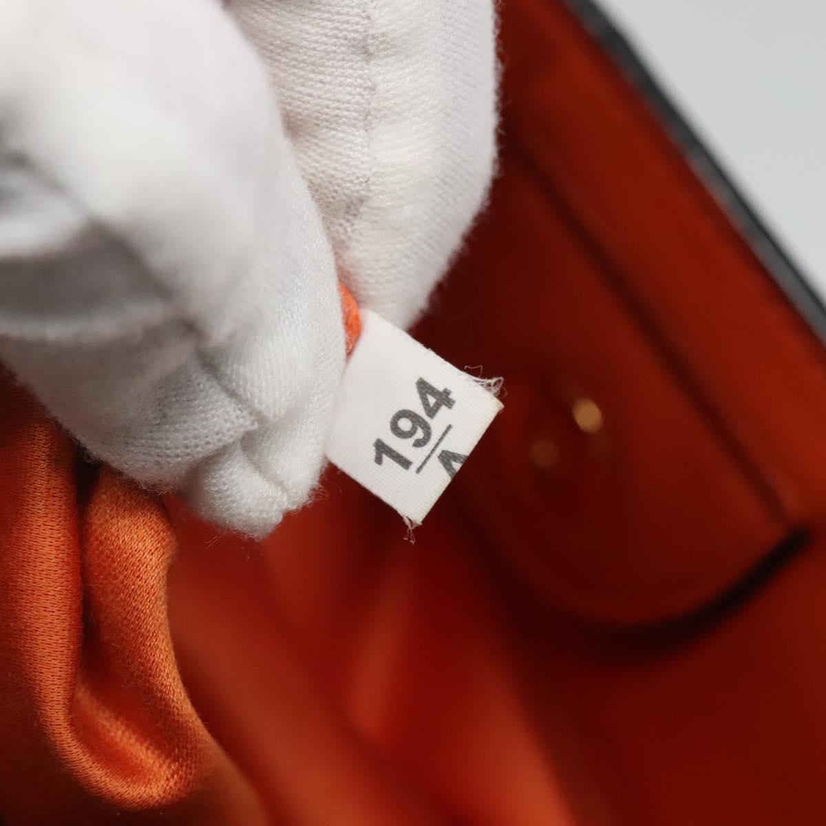 Miu Miu Orange Leather Tote