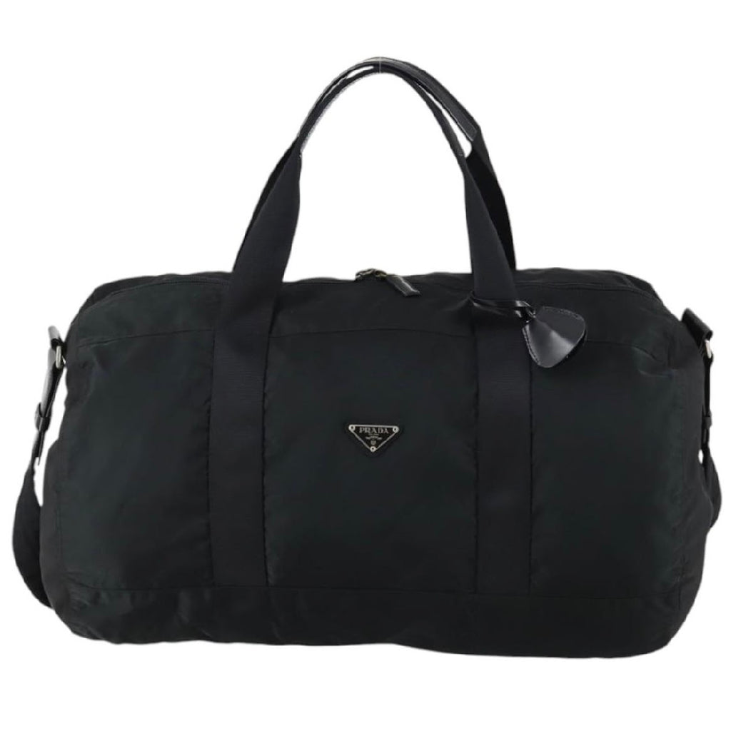 Prada Black Nylon Duffle