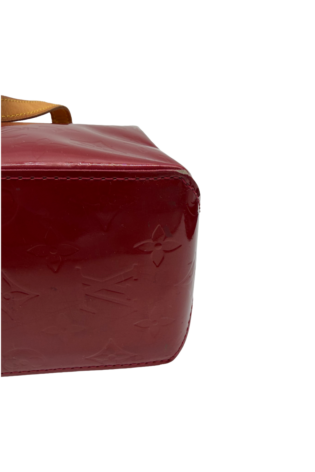 Louis Vuitton Red Vernis Mini Tote