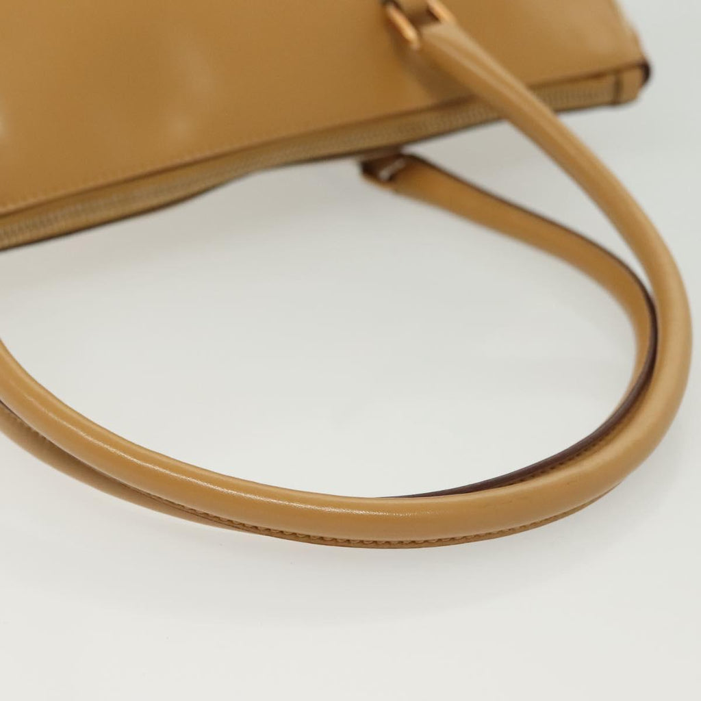 Prada Tan East West Bowler Bag