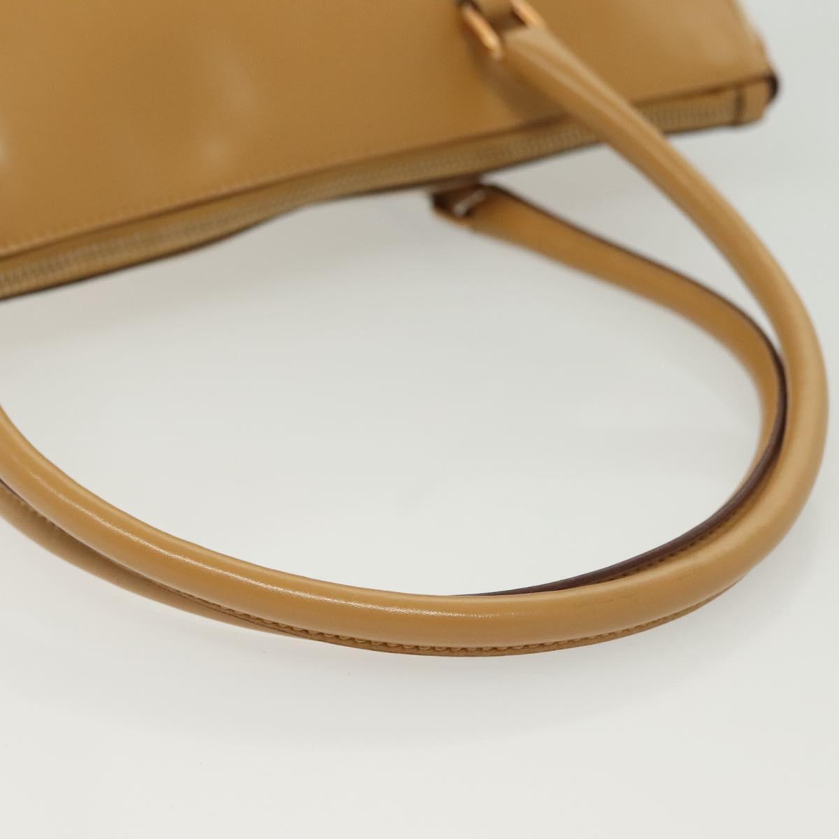 Prada Tan East West Bowler Bag