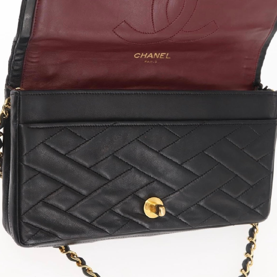 Chanel Black Quilted Flap Bag
