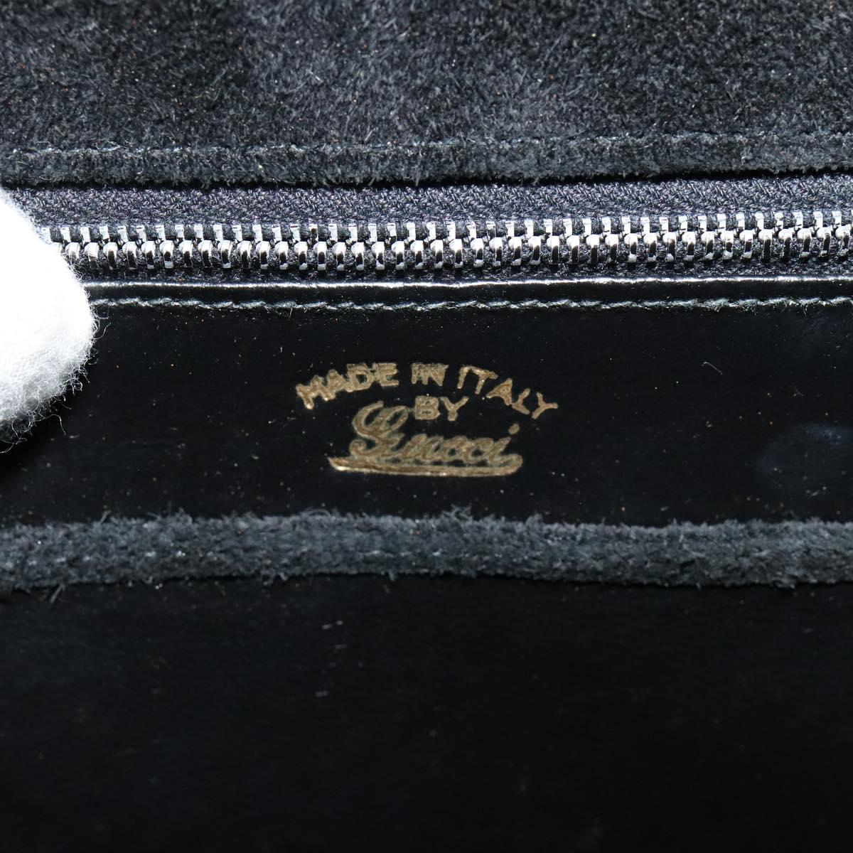 Gucci Black Suede Chain Shoulder Bag