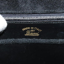 Load image into Gallery viewer, Gucci Black Suede Chain Shoulder Bag
