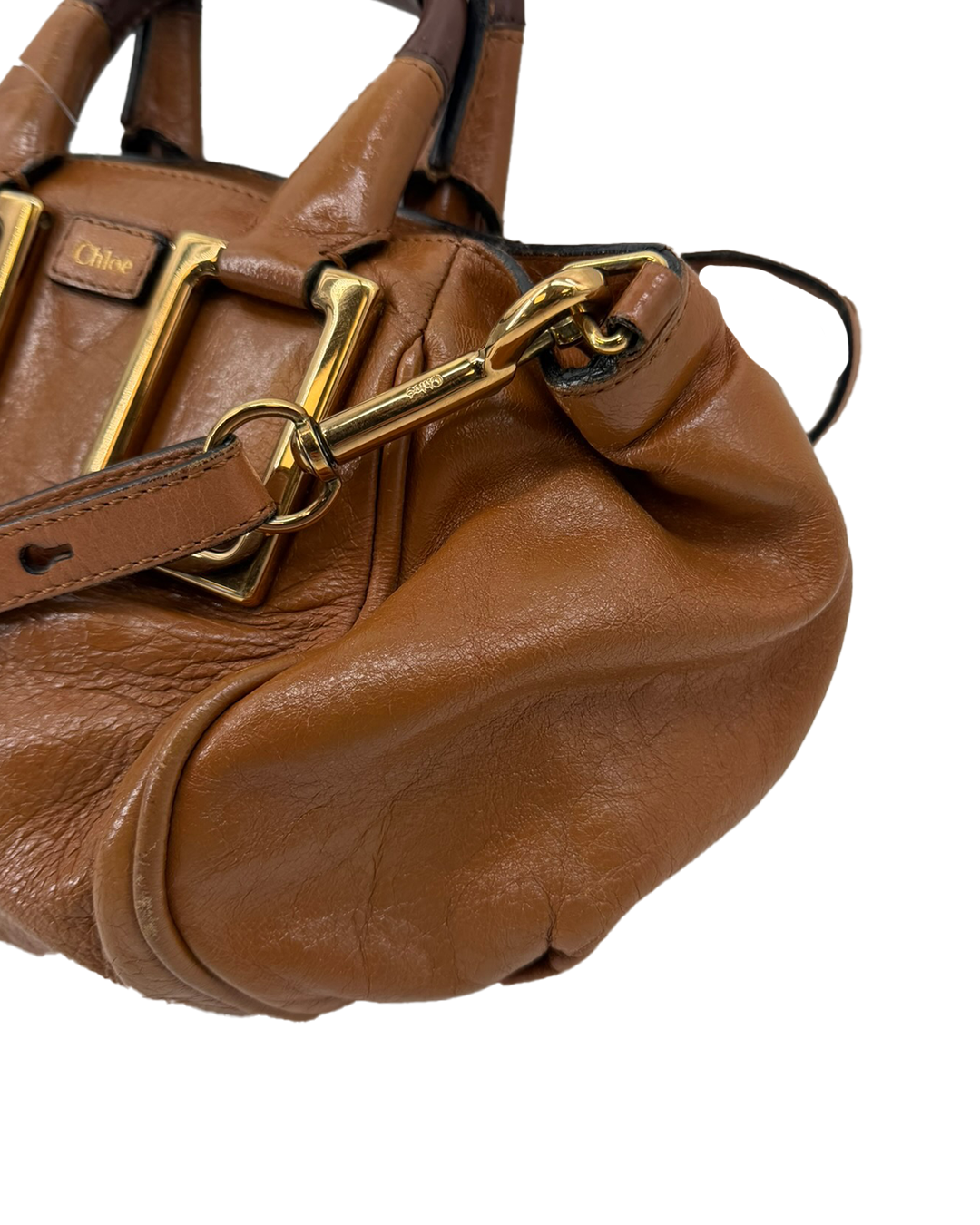 Chloe Tan Leather Handbag