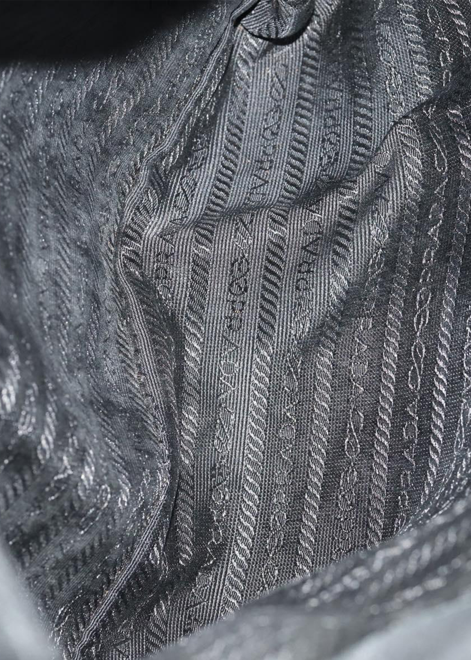 Prada Black Nylon Shoulder Bag