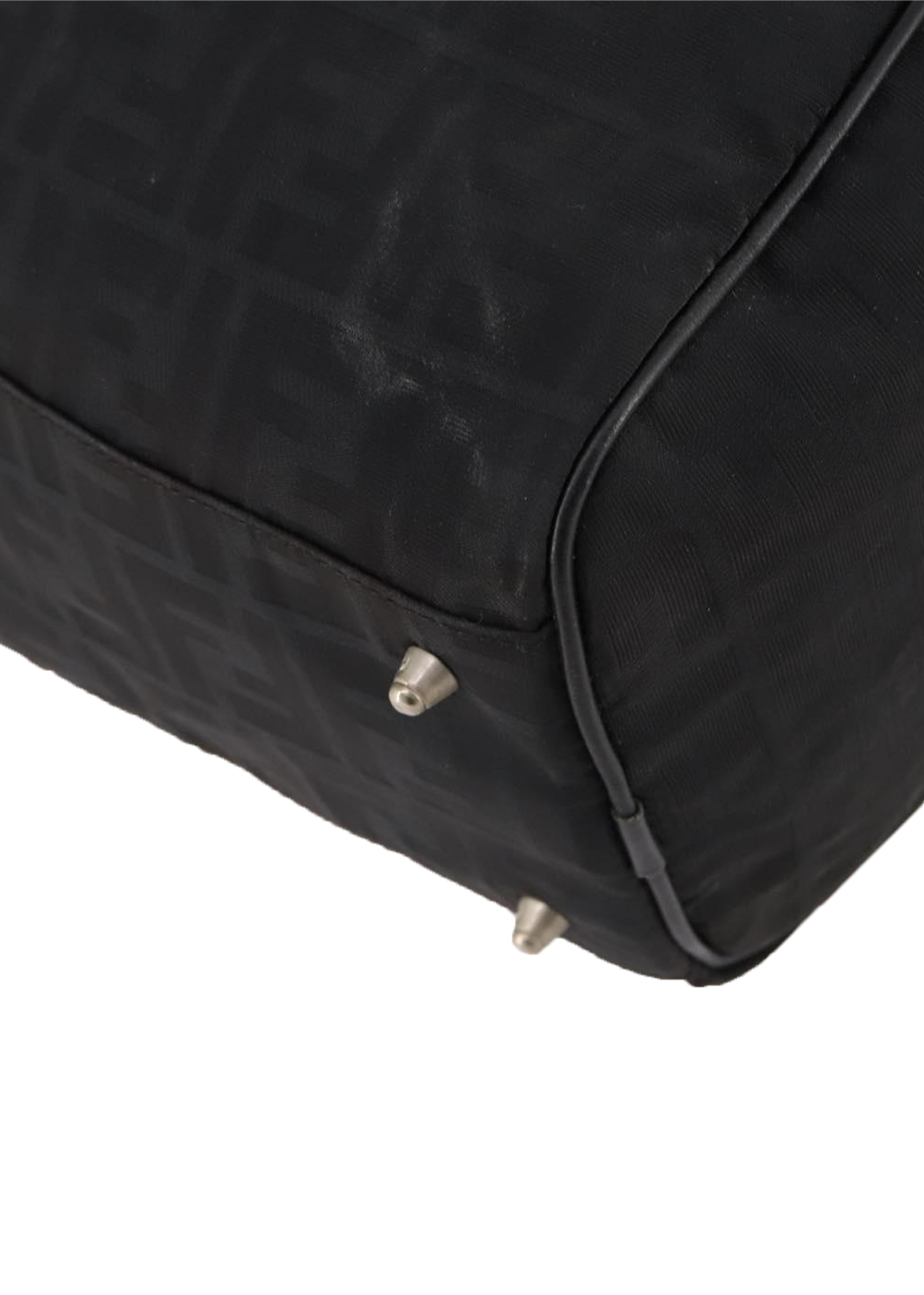 Fendi Black Zucca Travel Duffle