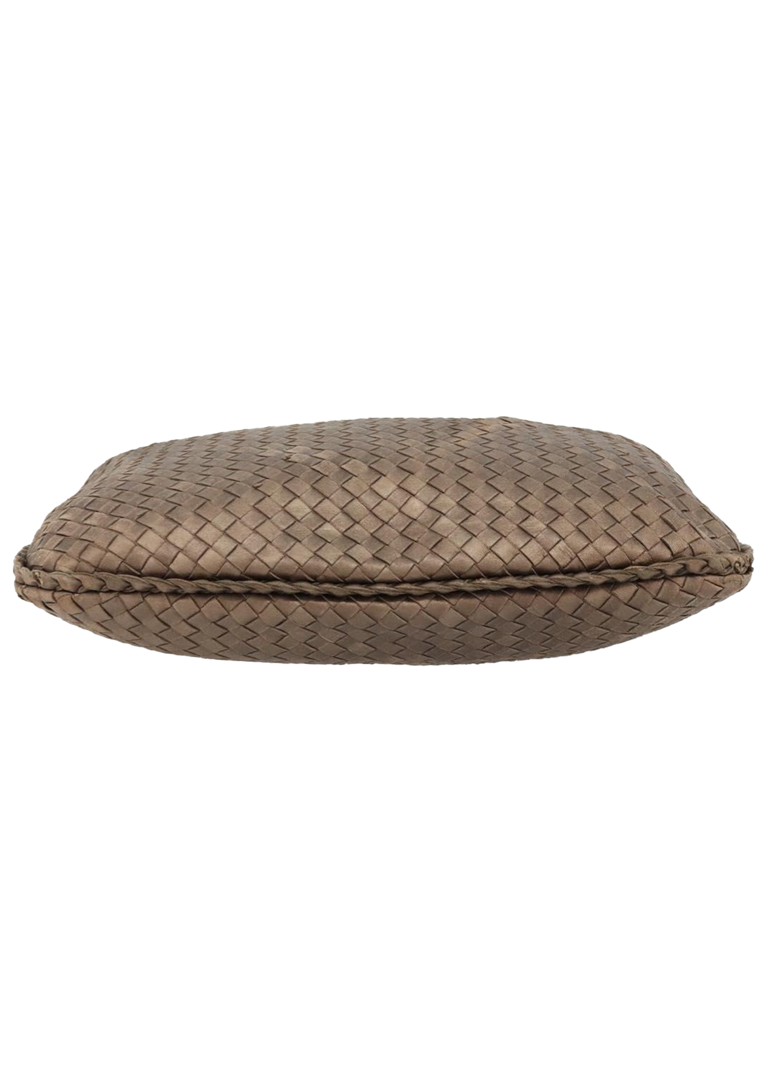 Bottega Veneta Intrecciato Bronze Shoulder Bag