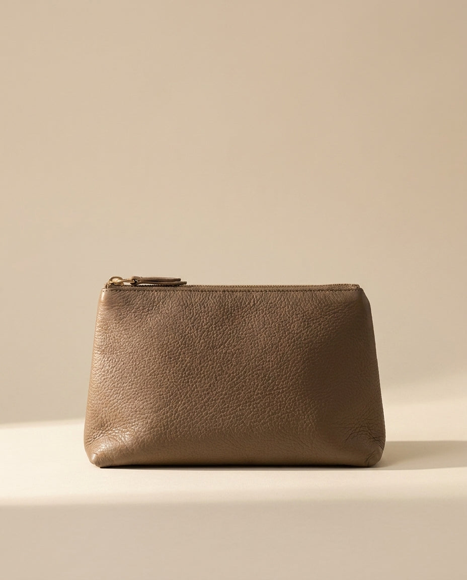 Bottega Veneta Tan Pouch