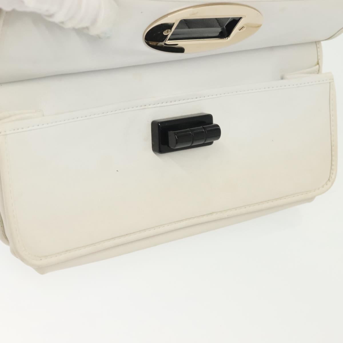 Chanel White & Black Shoulder Bag