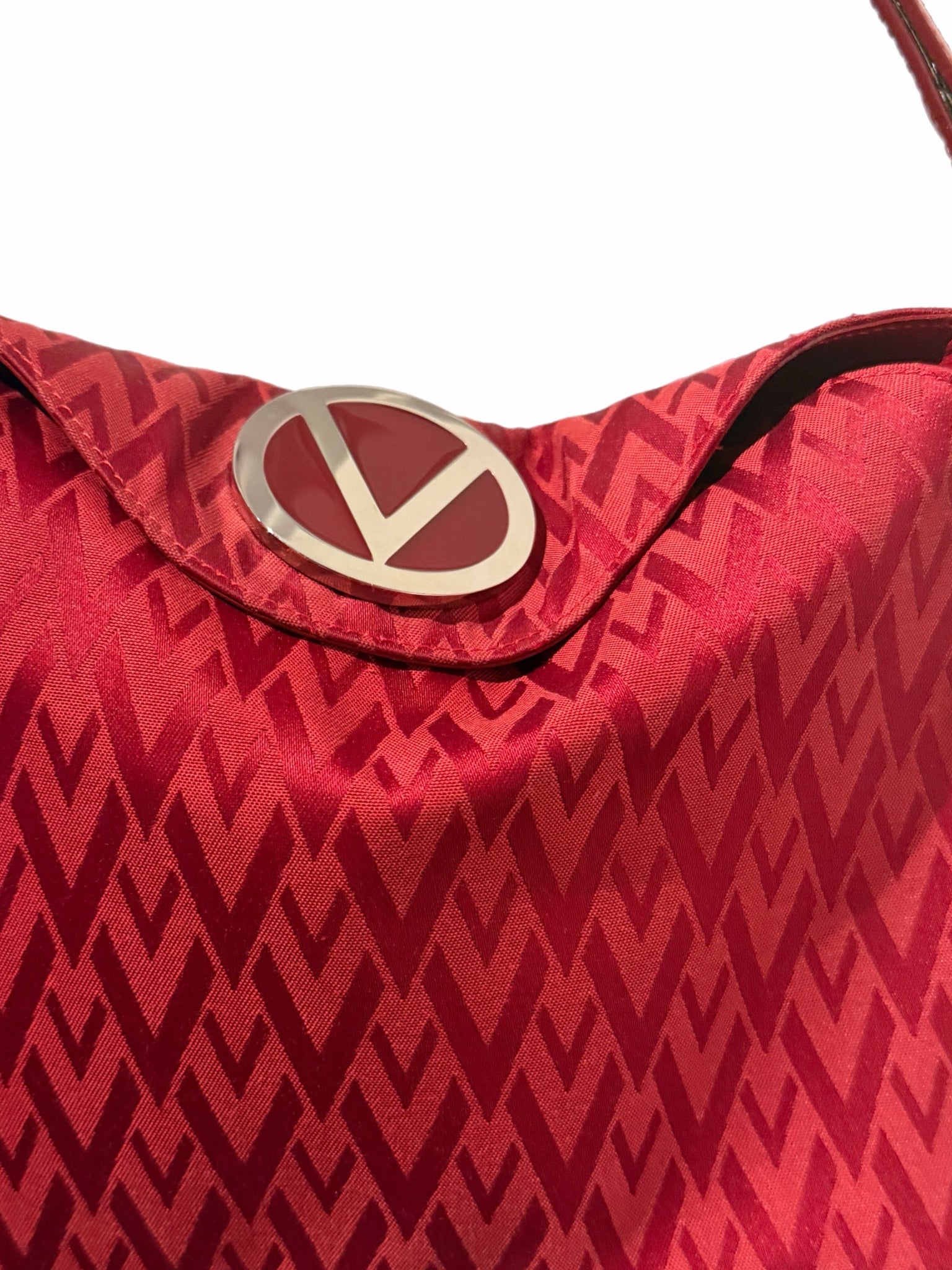 Valentino Red Monogram Shoulder Bag