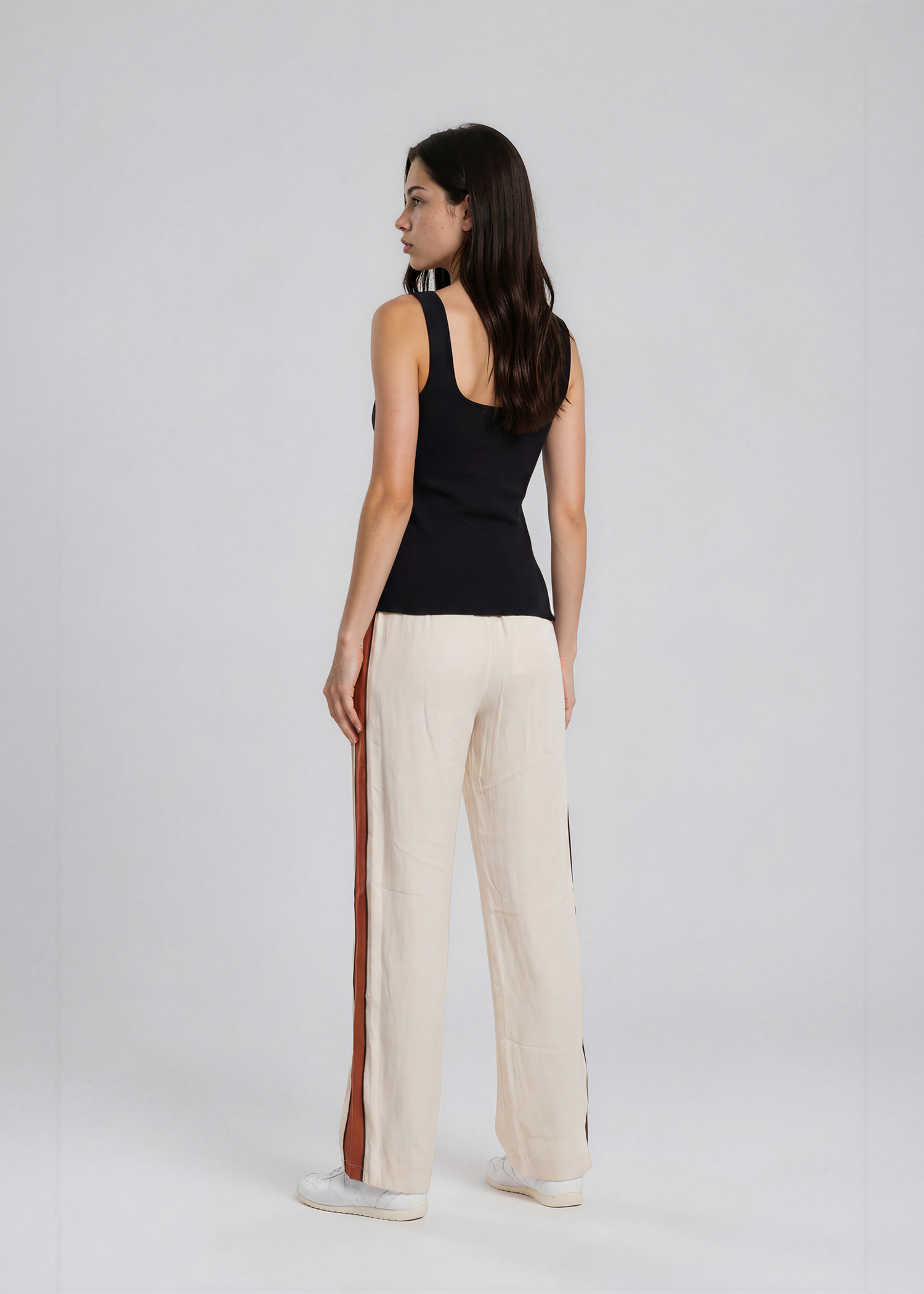 Chloe Cream Track Pants
