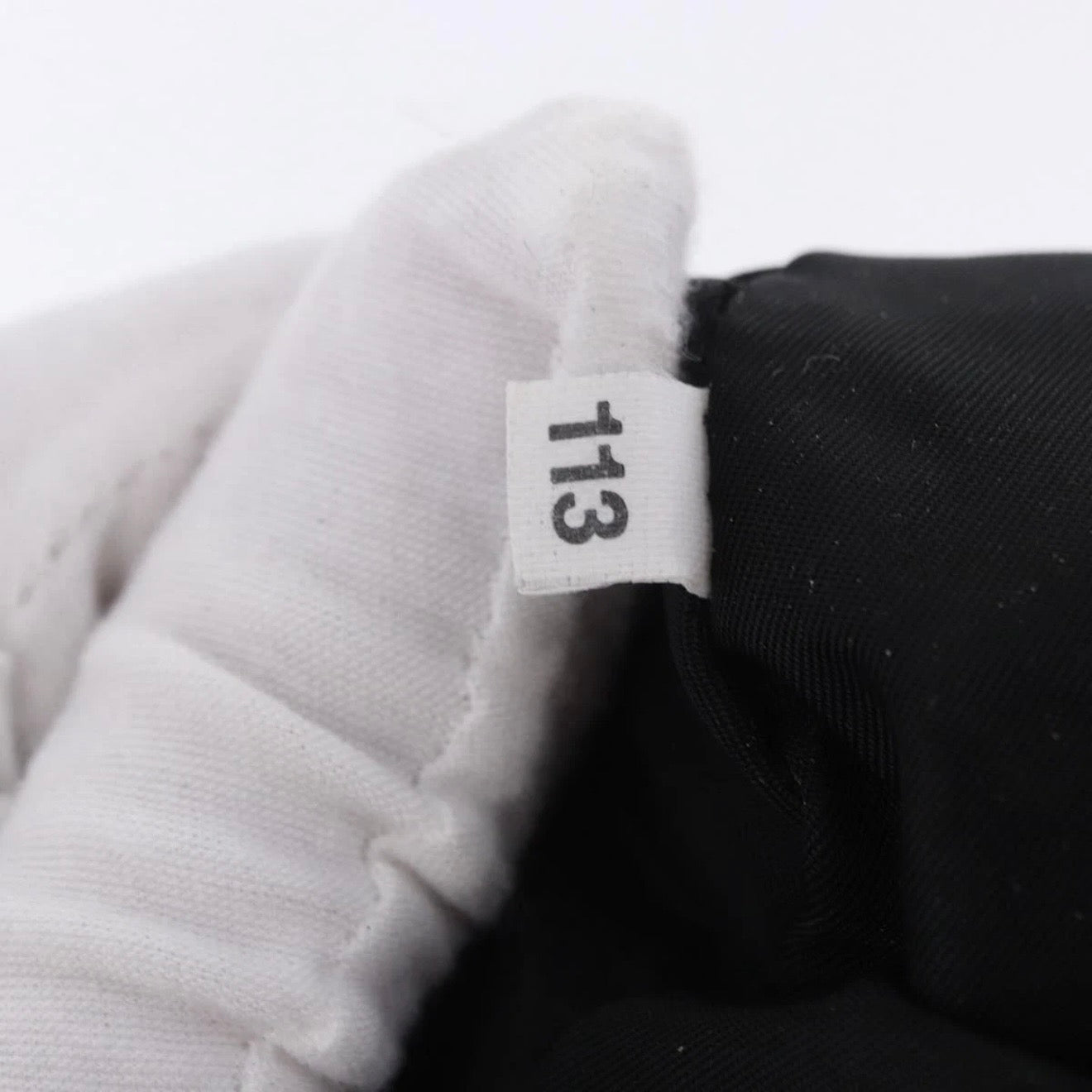 Prada Light Grey Canvas Shoulder Bag