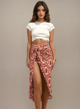 Load image into Gallery viewer, Etro Orange Printed Skirt

