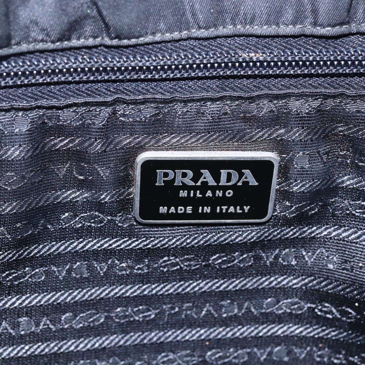 Prada Black Nylon Tote
