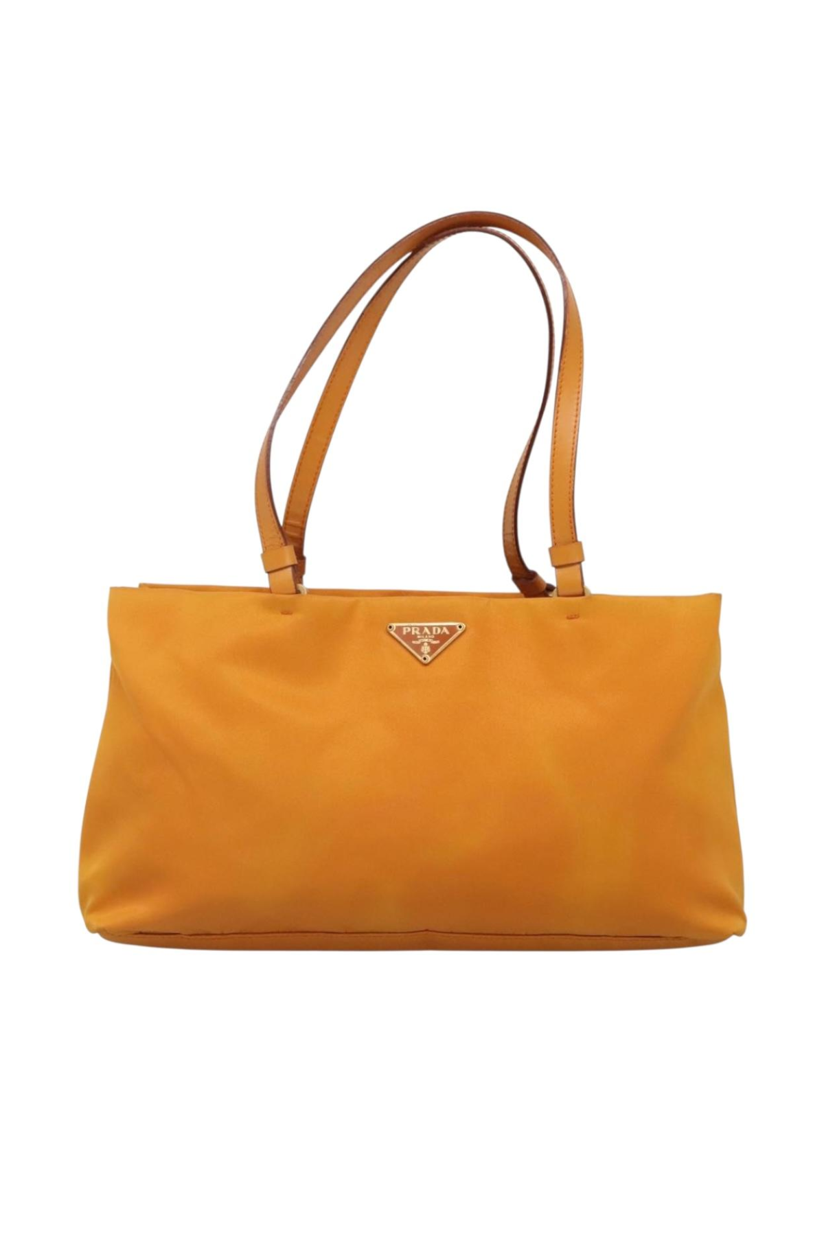 Prada Orange East West Shoulder Bag