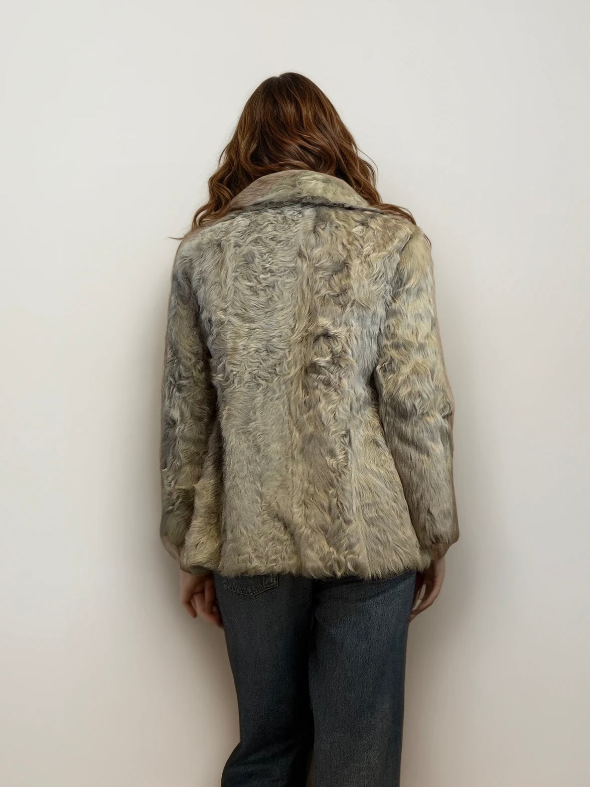 Light Grey Fur Coat