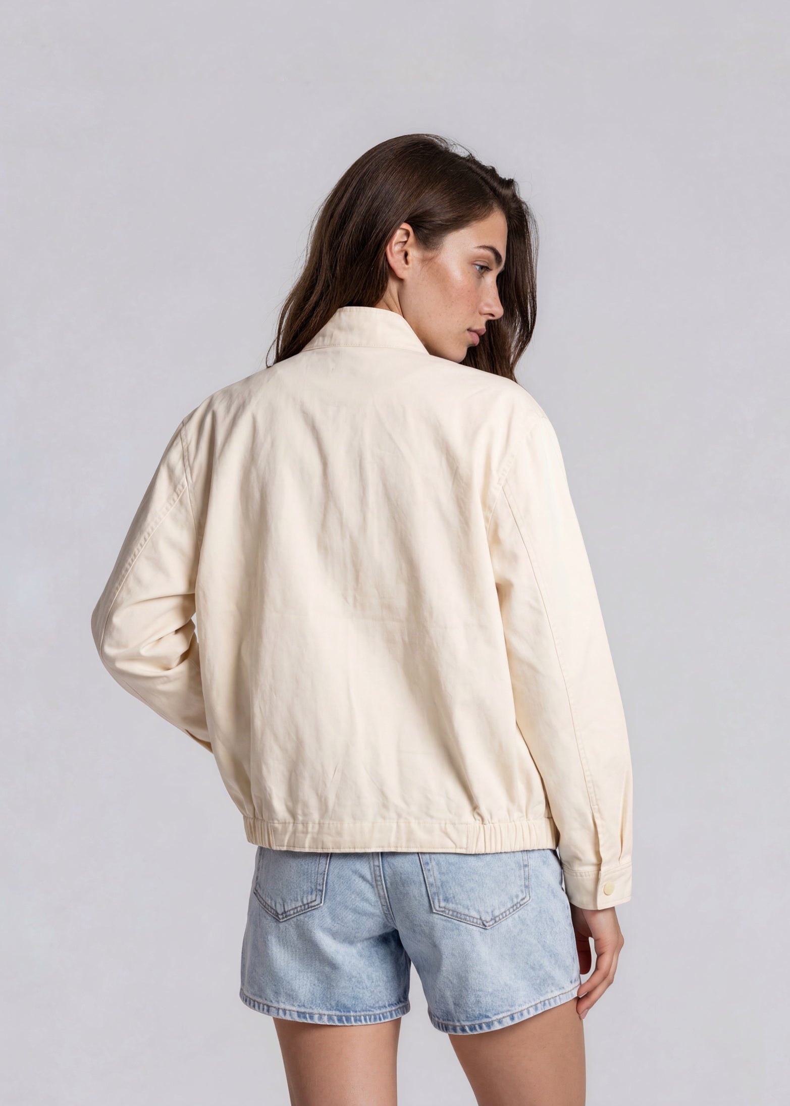 YSL Cream Button Bomber