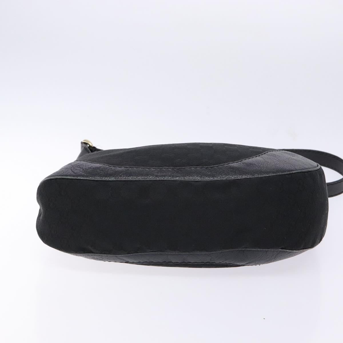 Gucci Black “G” Monogram Shoulder Bag
