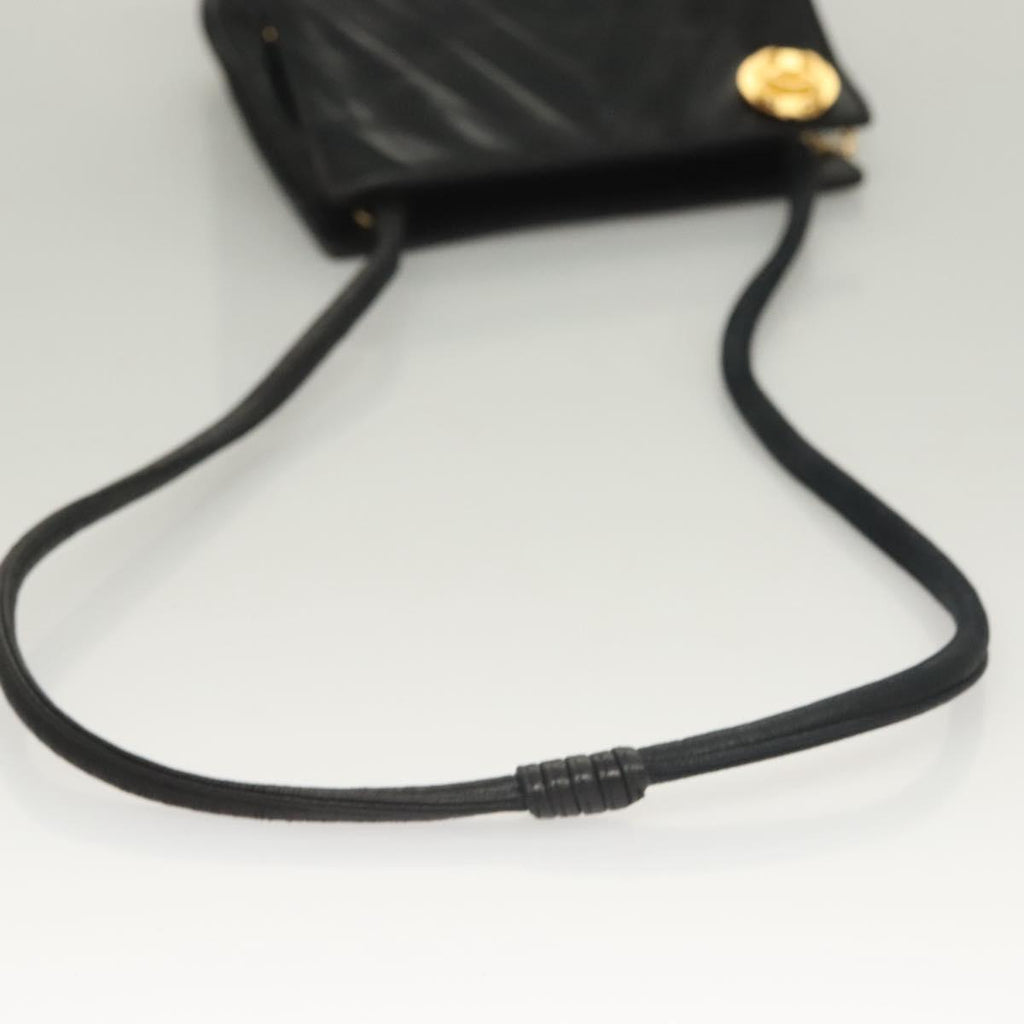 Chanel Black Leather Crossbody
