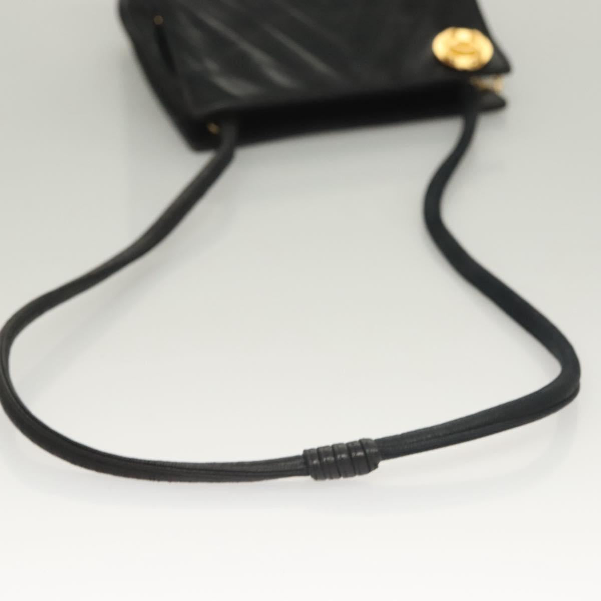 Chanel Black Leather Crossbody