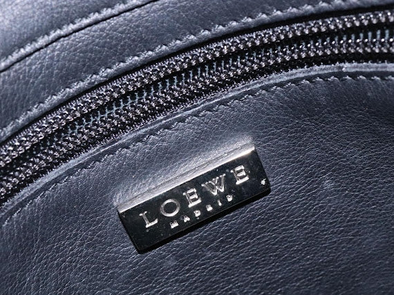 Loewe Black Leather Tote