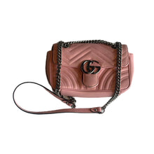 Load image into Gallery viewer, Gucci Marmont Pink Shoulder Bag
