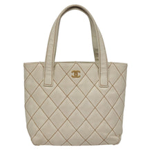 Load image into Gallery viewer, Chanel White Quilted Tote
