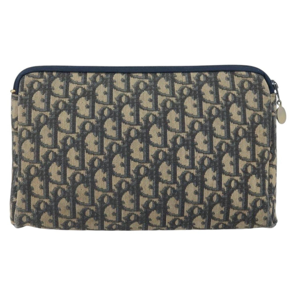 Dior Navy Trotter Clutch
