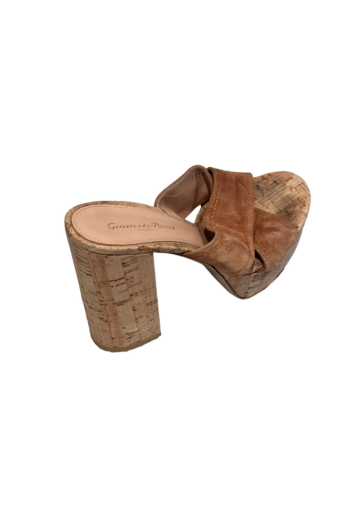 Gianvitto Rossi Cork Sandal Heels