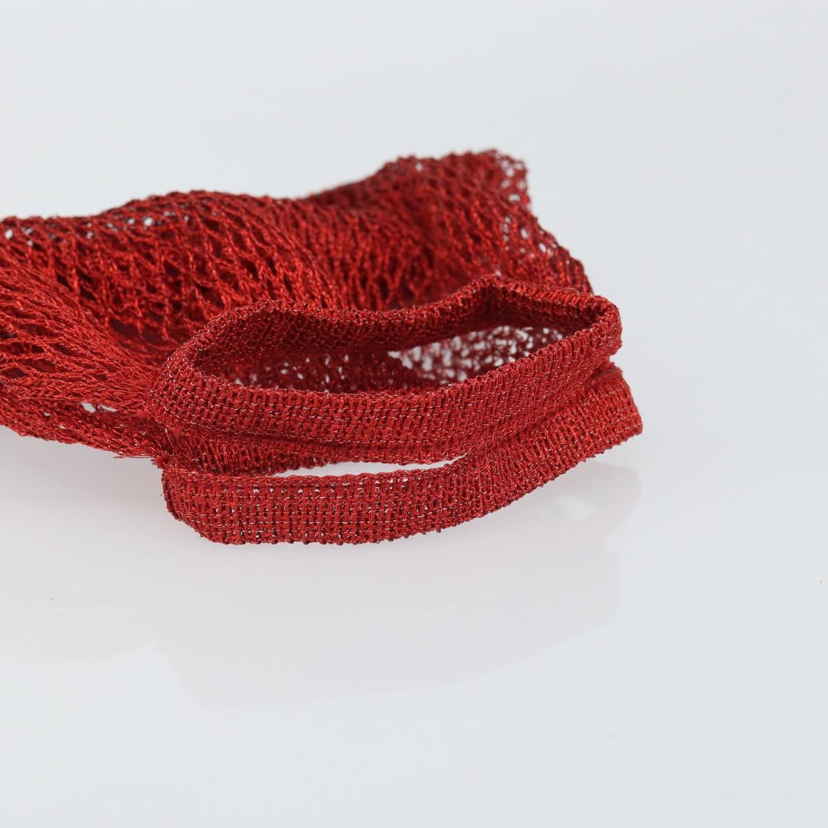 Prada Red Mesh Mini Handbag