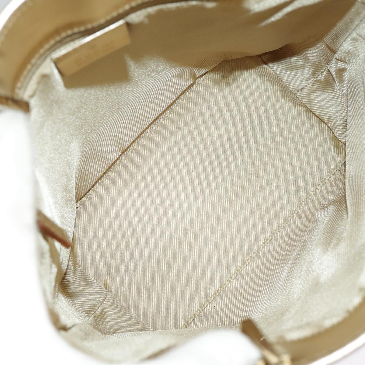 Gucci Gold Monogram Mini Tote