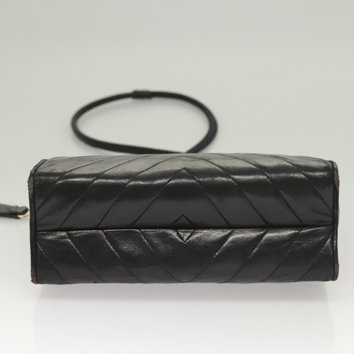 Chanel Black Leather Crossbody