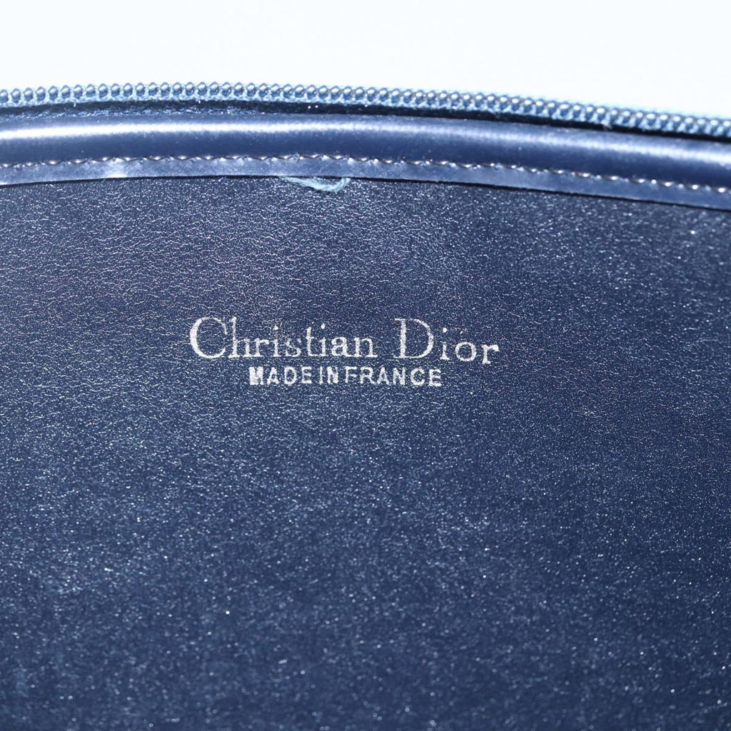Dior Navy Monogram Clutch