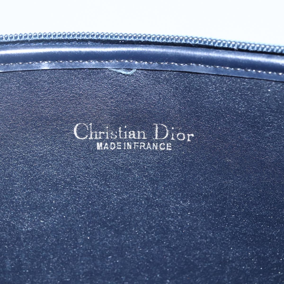 Dior Navy Monogram Clutch