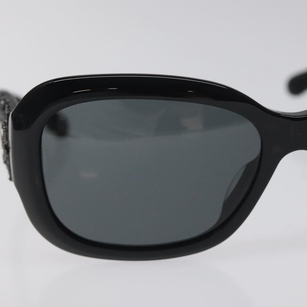 Chanel Black Tweed Sunglasses