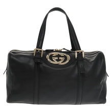 Load image into Gallery viewer, Gucci Black and Gold Handbag
